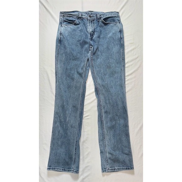 Levi's 511 Men's Jeans W33 L32 Straight Leg‎ Medium Wash Denim Blue vintage rare - Picture 1 of 9